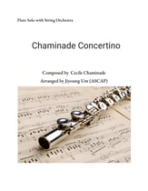 Chaminade Flute Concertino Orchestra sheet music cover